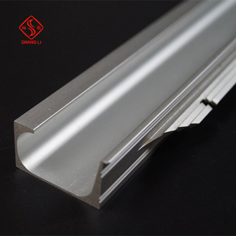 3.6m hardware supplies kitchen furniture accessories full aluminum cabinet profile g shaped grab handle