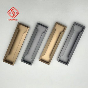 Anodizing Embedded Cabinet Hardware Handles Pull Kitchen Wardrobe Cupboard  Furniture Minimalist Embedded Handles For Furniture