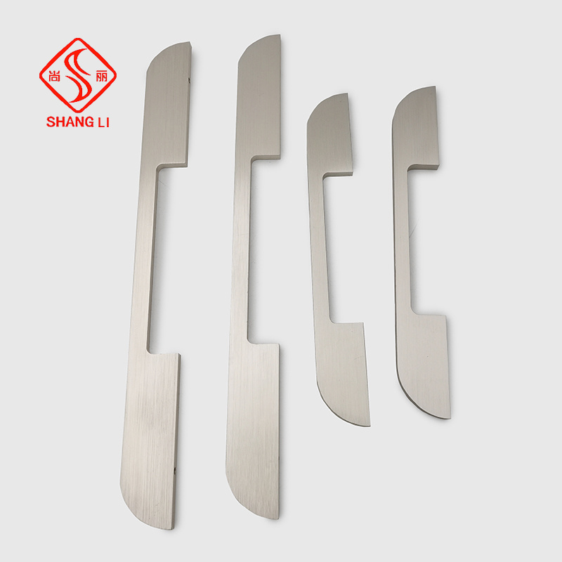 Wholesale low price home furniture aluminum handle profile hidden concealed drawer pull hardware