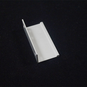 Aluminum profile for kitchen cabinet handles anodized silver color cabinet handle Metal profile oxidation frame