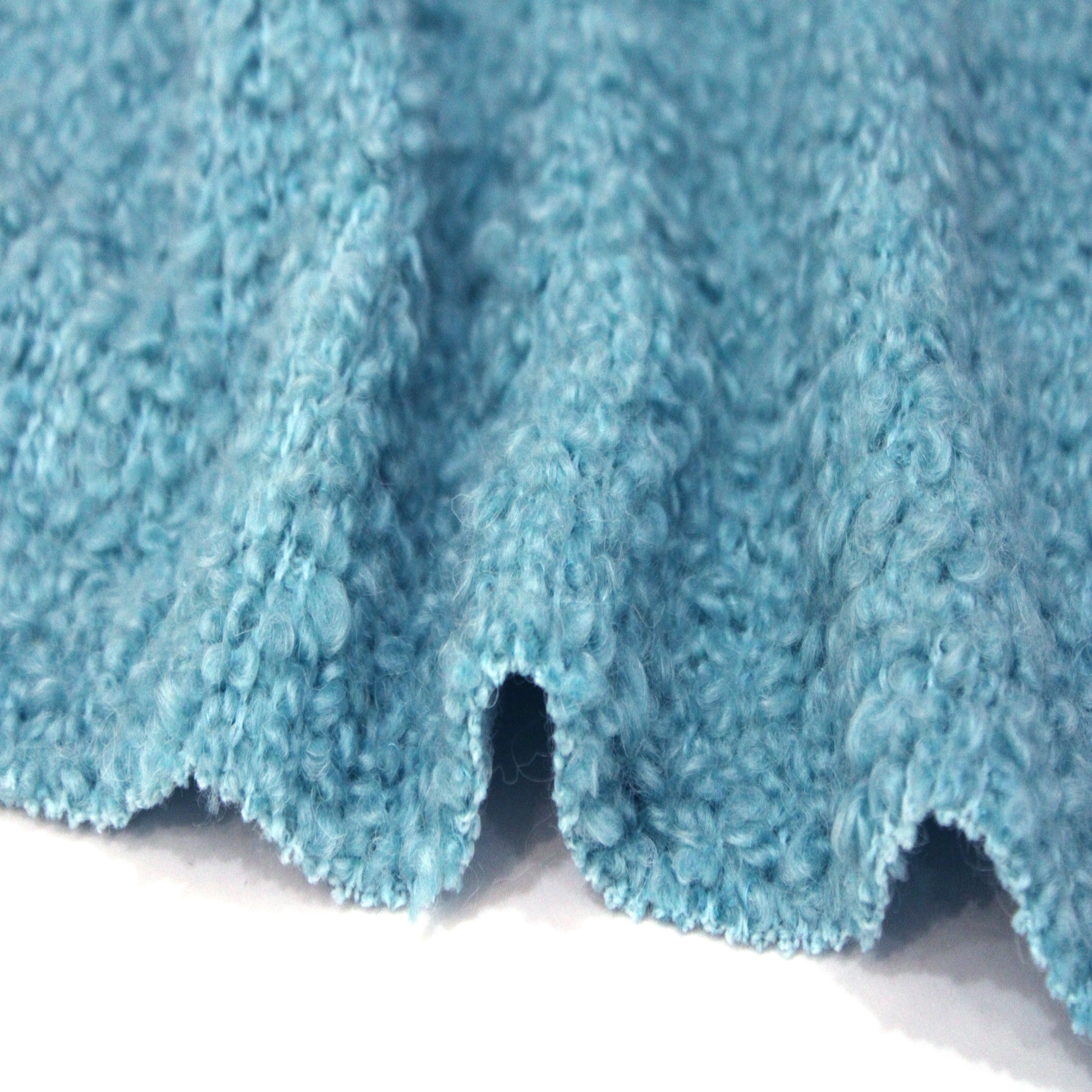 New Arrivals Imported Furniture Sofa Cover Polyester Boucle Wool Fleece Fabric Fleece Teddy Fabric for Clothing Sofa