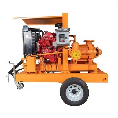 100 hp high pressure booster diesel engine agriculture irrigation water pump multistage centrifugal Fire Fighting Pump