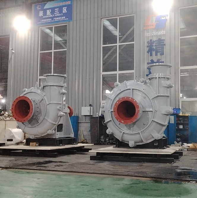 Large Flow Corrosion Resistant Ceramic Slurry Pump Horizontal Centrifugal Ceramic Sand Dredging Pump