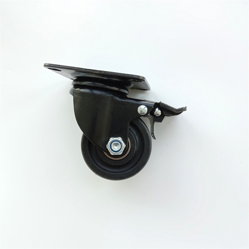 Good Quality Heavy-Duty Trolley Cart Rubber Directional Wheels China Caster Wholesale Swivel PU Caster Industrial