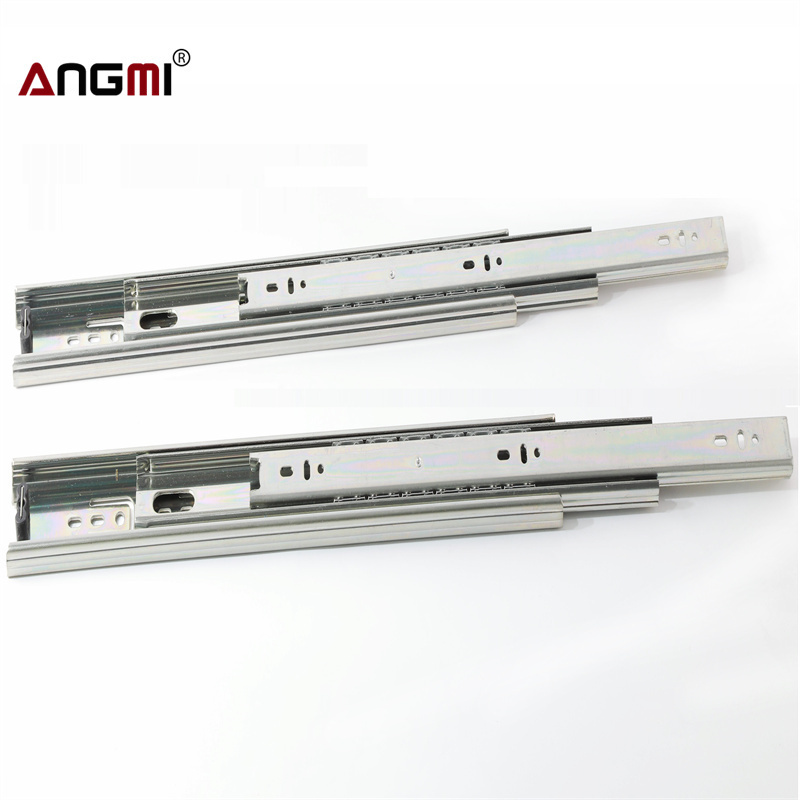 Kitchen cabinet ball bearing soft close drawer glide slides