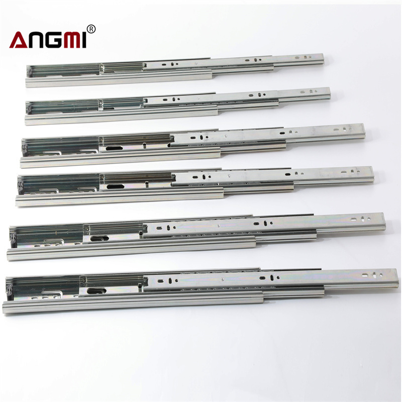 Kitchen cabinet ball bearing soft close drawer glide slides