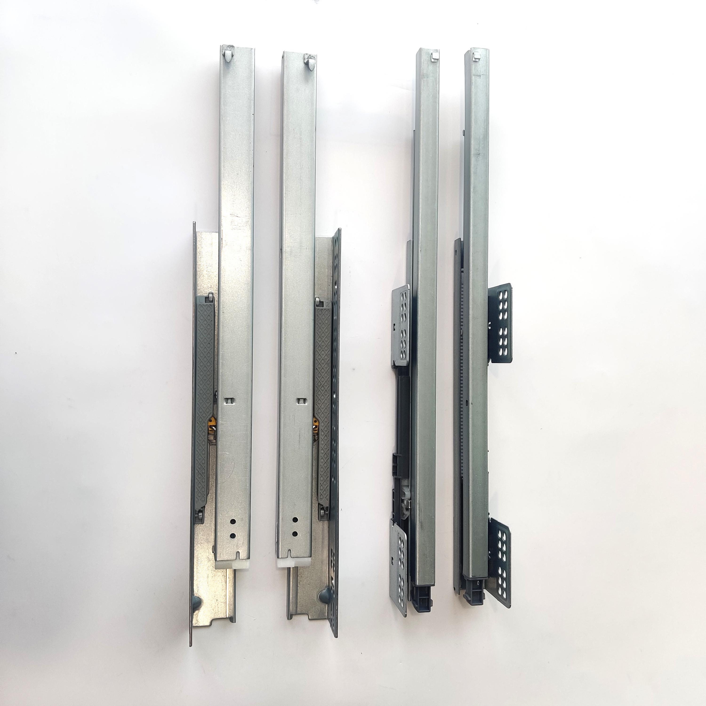 High Quality Low Price 3 Fold Undermount Drawer Slide Cold Rolled Steel