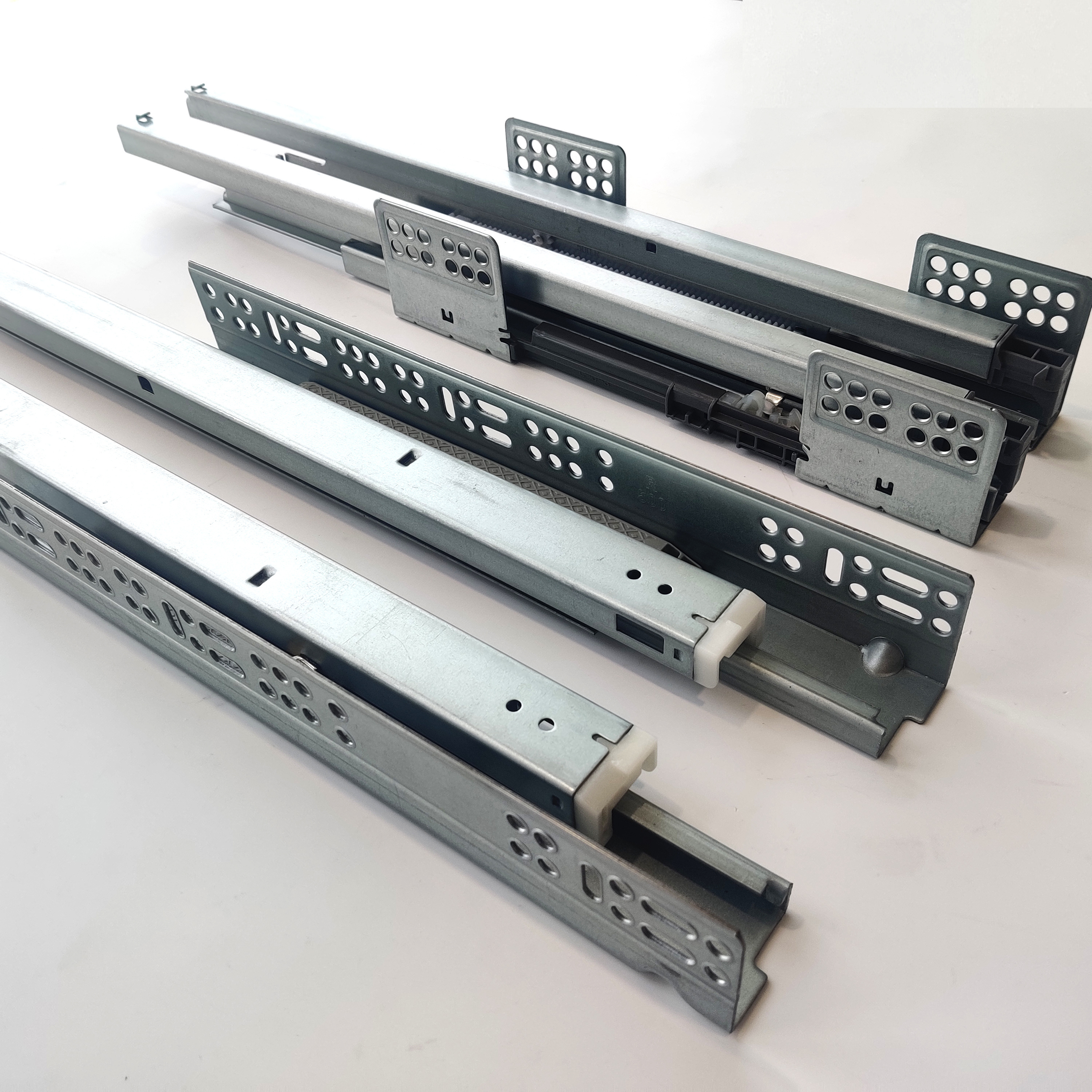 High Quality Low Price 3 Fold Undermount Drawer Slide Cold Rolled Steel