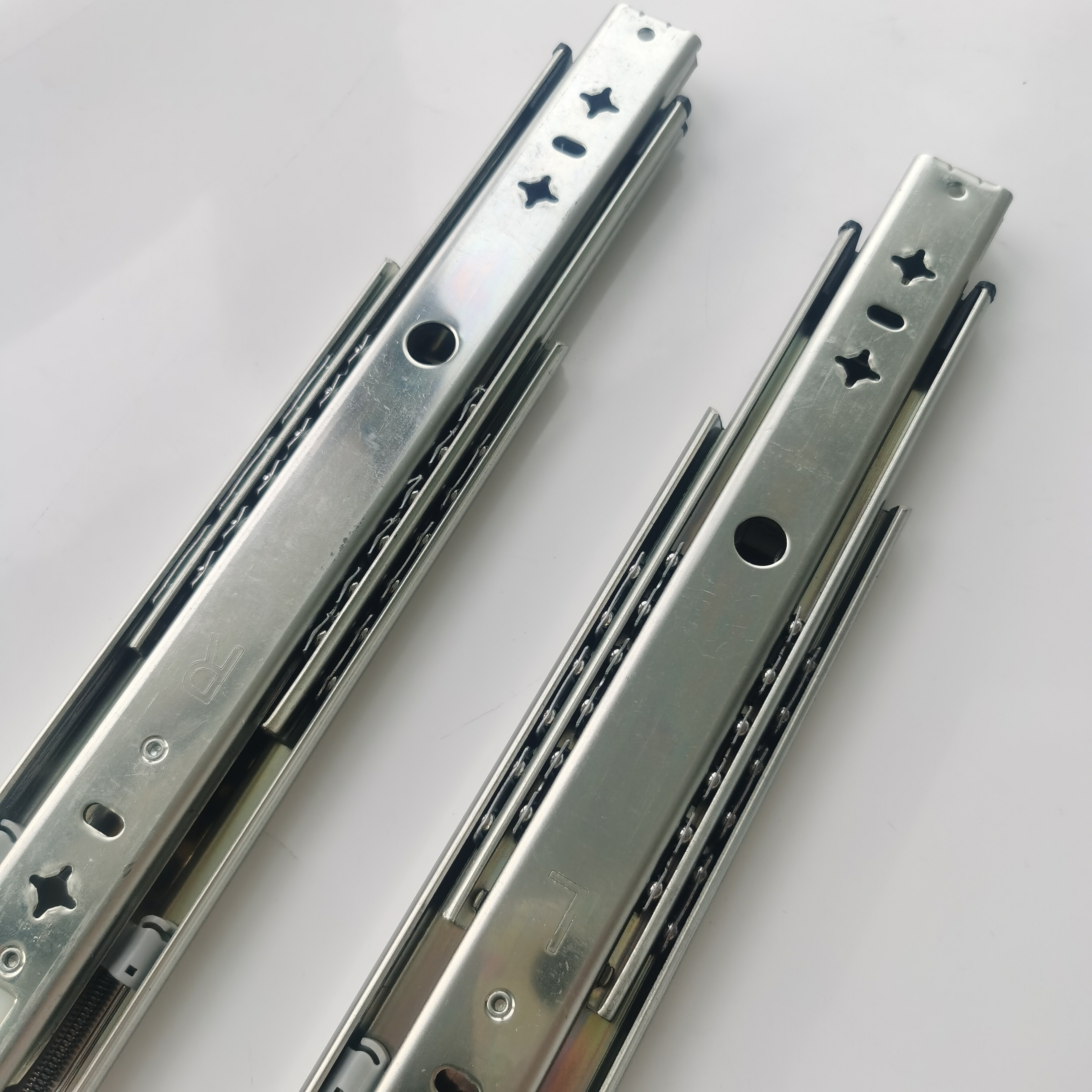 low price high quality 3d adjustable push open undermount  full extension metal rail heavy duty drawer slide