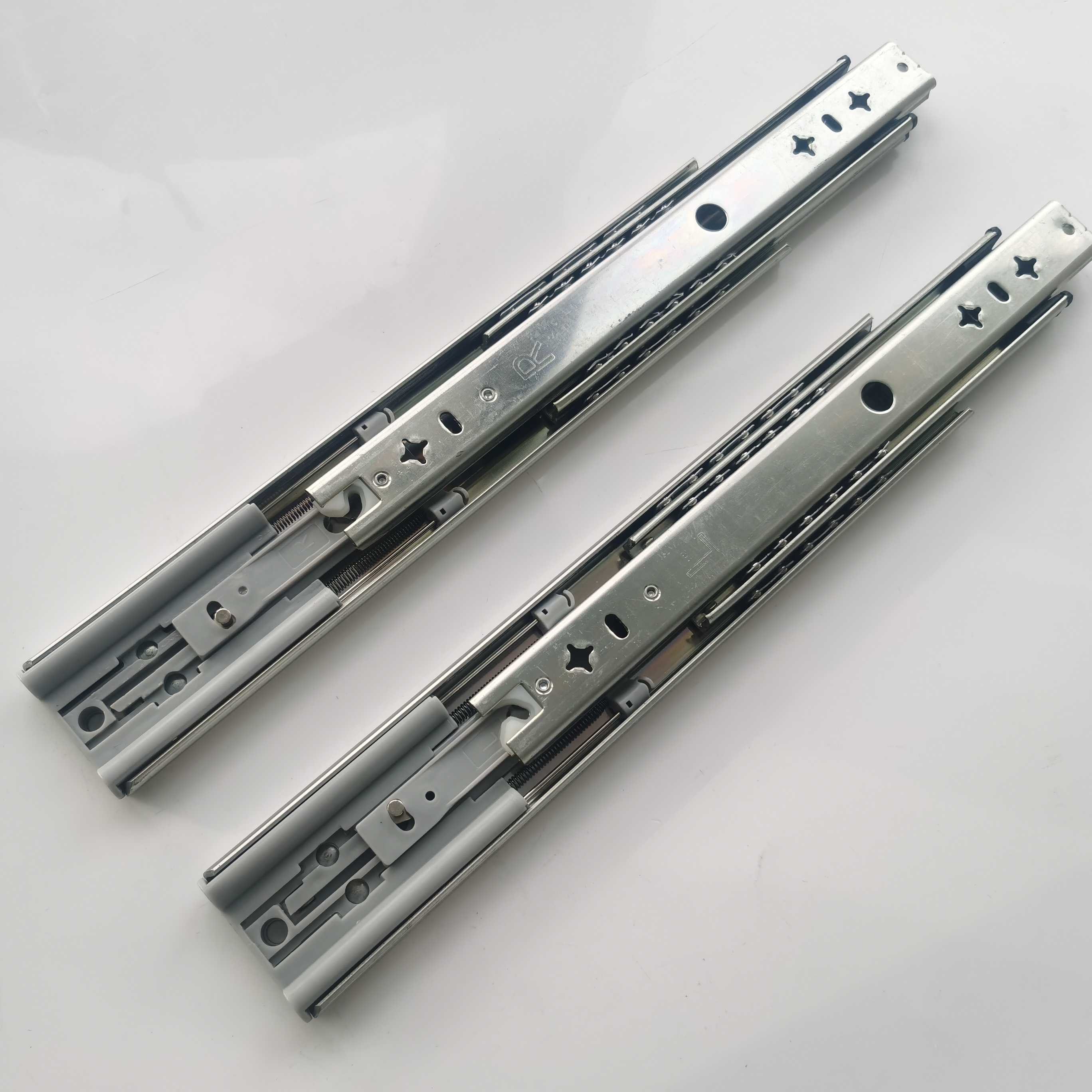 low price high quality 3d adjustable push open undermount  full extension metal rail heavy duty drawer slide