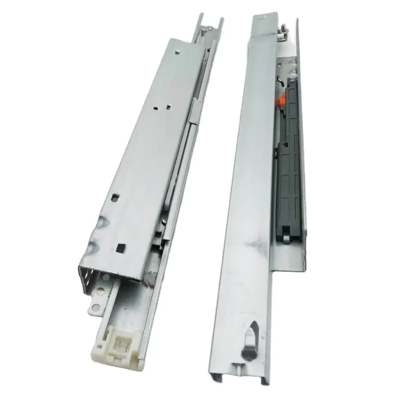 low price custom logo push to open extension drawer runner drawer slides telescopic undermount drawer slide