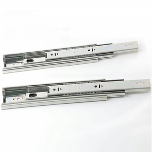 304/201 stainless steel drawer runner Telescopic channel drawer slides Ball bearing slide