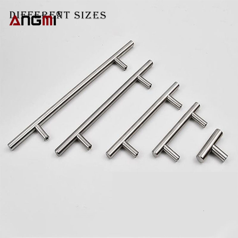 Modern Handles 5 Inch Brushed Nickel Cabinet Pulls Square Cabinet Handles