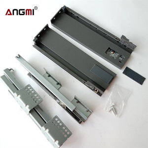 Metal Soft Closing Tandem Box Drawer Slide