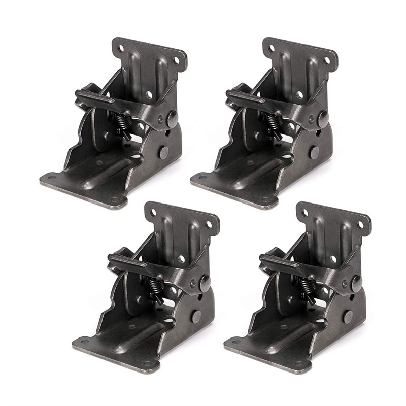 90 degree heavy duty folding table chair leg  hinges bracket hinges Folding bed locking hinge