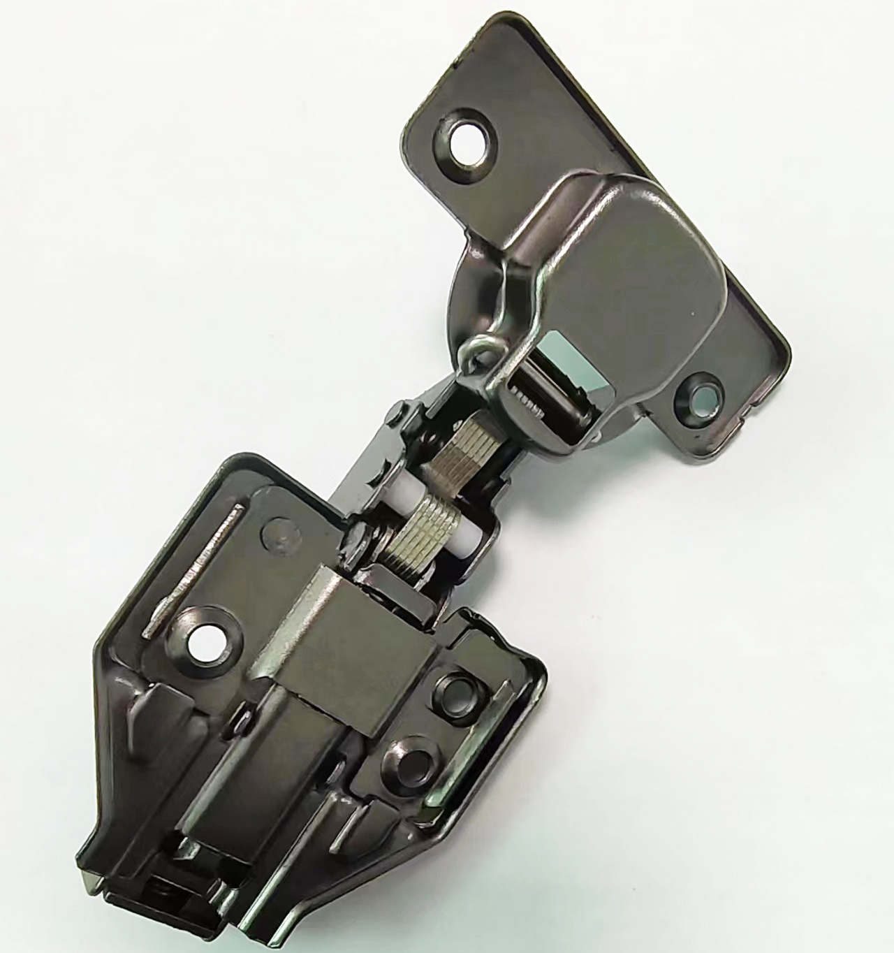 Traditional 35mm cup cold-rolled steel black furniture hinge 110g soft closing 3D cabinet concealed door hinge