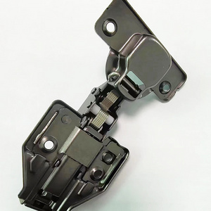 Traditional 35mm cup cold-rolled steel black furniture hinge 110g soft closing 3D cabinet concealed door hinge