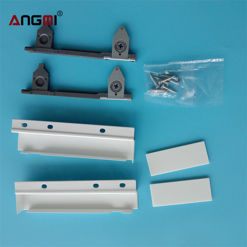 Cabinet drawer slides double wall soft closing metal tandem box for drawer accessories concealed drawer boxes