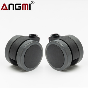 Luggage Caster Wheel Nylon Material Office Chair Wheel Furniture Casters with Brake Caster Wheels