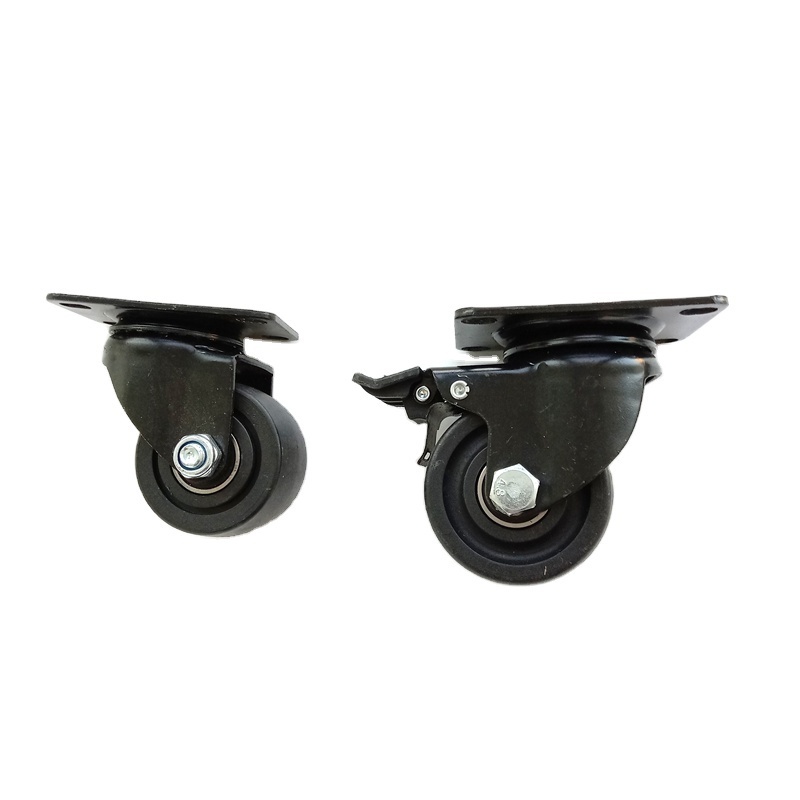 Hot Selling All Inches Swivel  Industrial Caster Wheels Locking Casters Heavy Duty Metric Threaded Stem Tpu Caster