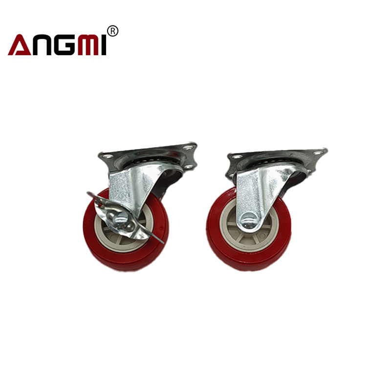 2024 New Office Chair Wheels Replacement Office Chair Caster Wheel Roller Blade Chair Wheel