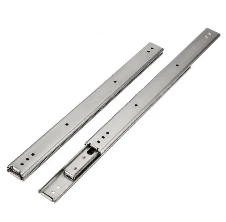 AM Manufacture Furniture Hardware Kitchen Cabinet 42mm Ball Bearing Normal Closing Drawer Slide