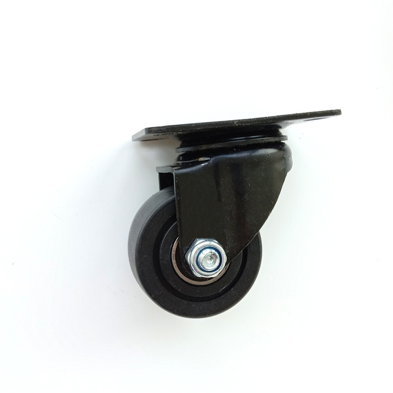 Good Quality Heavy-Duty Trolley Cart Rubber Directional Wheels China Caster Wholesale Swivel PU Caster Industrial