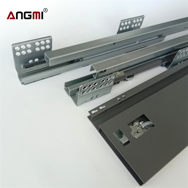 Metal Soft Closing Tandem Box Drawer Slide