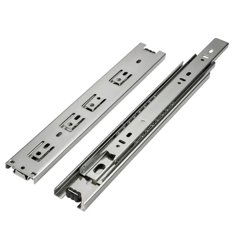 AM Manufacture Furniture Hardware Kitchen Cabinet 42mm Ball Bearing Normal Closing Drawer Slide