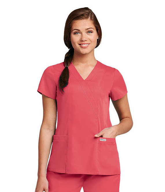 Fashion nurse medical uniform scrubs hospital uniform with smock and pants