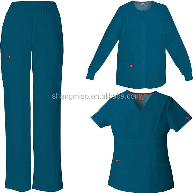 100% cotton scrubs/100 cotton nursing scrubs wholesale/Scrubs nursing uniforms whit cartoon import