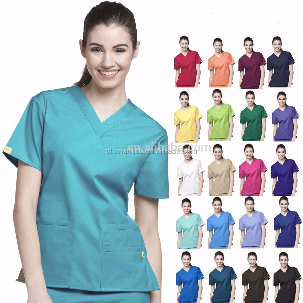 100% cotton scrubs/100 cotton nursing scrubs wholesale/Scrubs nursing uniforms whit cartoon import