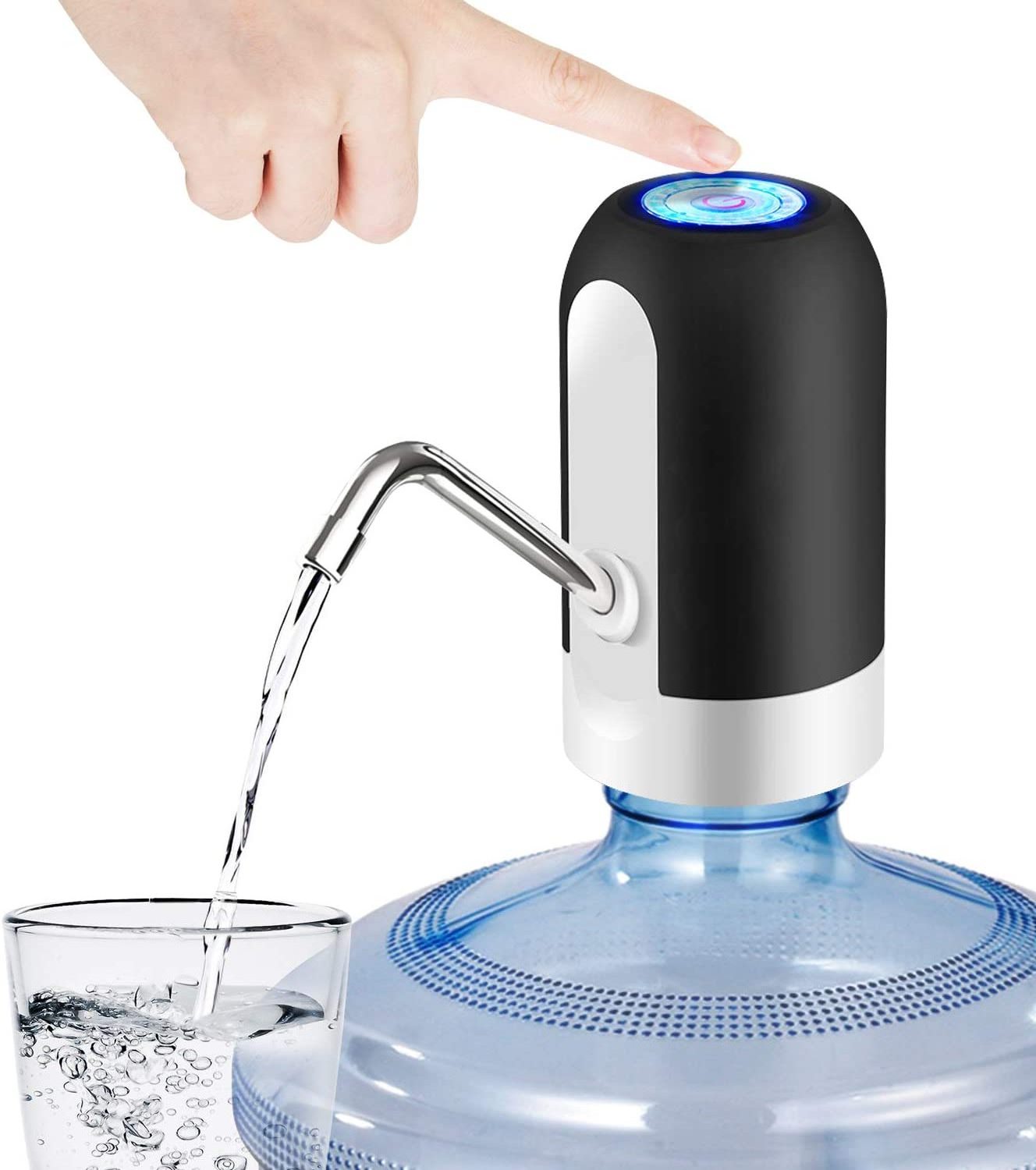 USB Charging Automatic Drinking Water Bottle Pump 5 Gallon Water Bottle Dispenser Portable Electric Water Dispenser