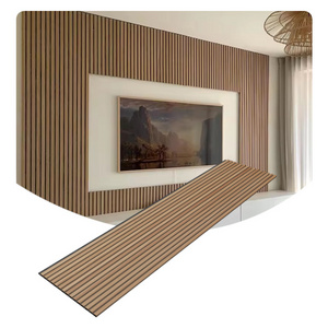 Shangnanyin studio curved akupanel sound absorbing wall panels wood slat panels acoustic