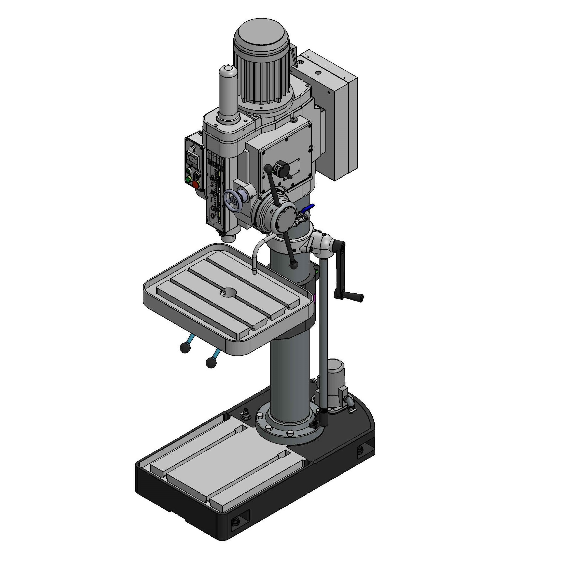 Global Best Sale Professional Vertical Upright Drilling And Tapping Machine For Mining