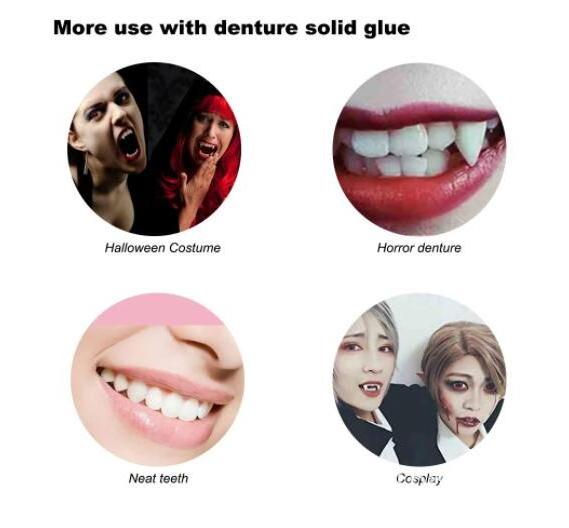 10g/20g Temporary Tooth Repair Kit Teeth And Gaps FalseTeeth Solid Glue Denture Adhesive Teeth Whitening Tooth Beauty Tool