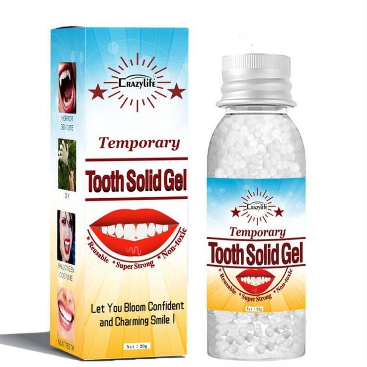 New Dental Restoration Reusable Moldable Temporary False Teeth Solide Glue 20ml Repair Teeth And Gaps Braces Adhesives