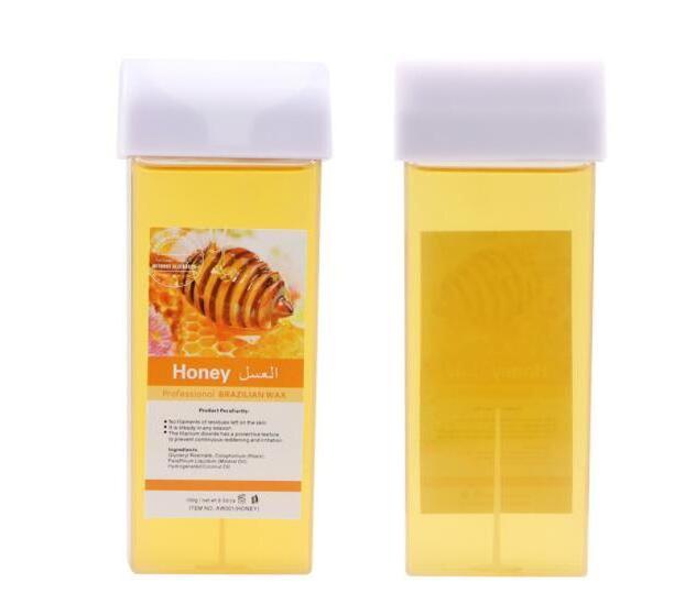 100g Roll On Depilatory Wax Cartridge Warmer Honey Heater Waxing Hair Removal for Women Men New