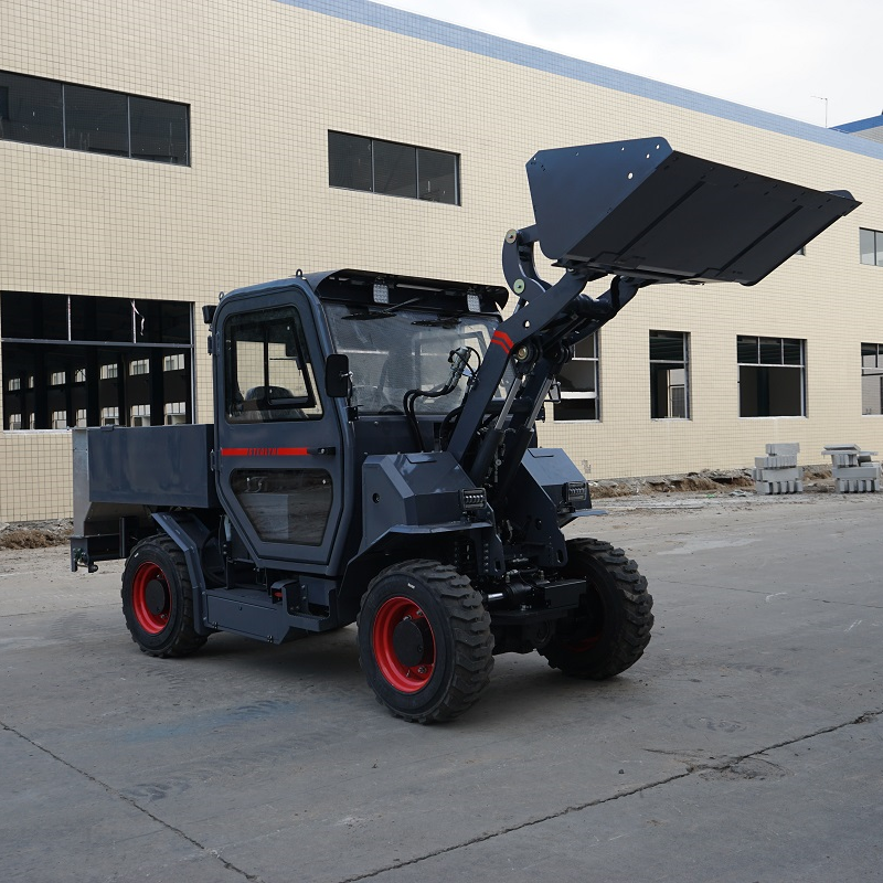 Multifunction snow removal truck With Loader shovel bucket