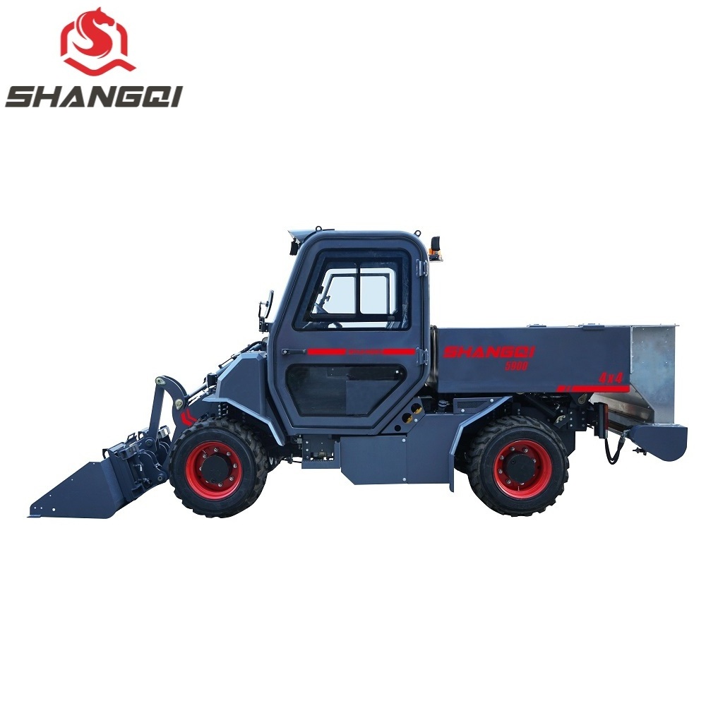 Multifunction snow removal truck With Loader shovel bucket