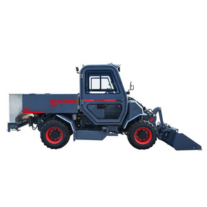 Multifunction snow removal truck With Loader shovel bucket