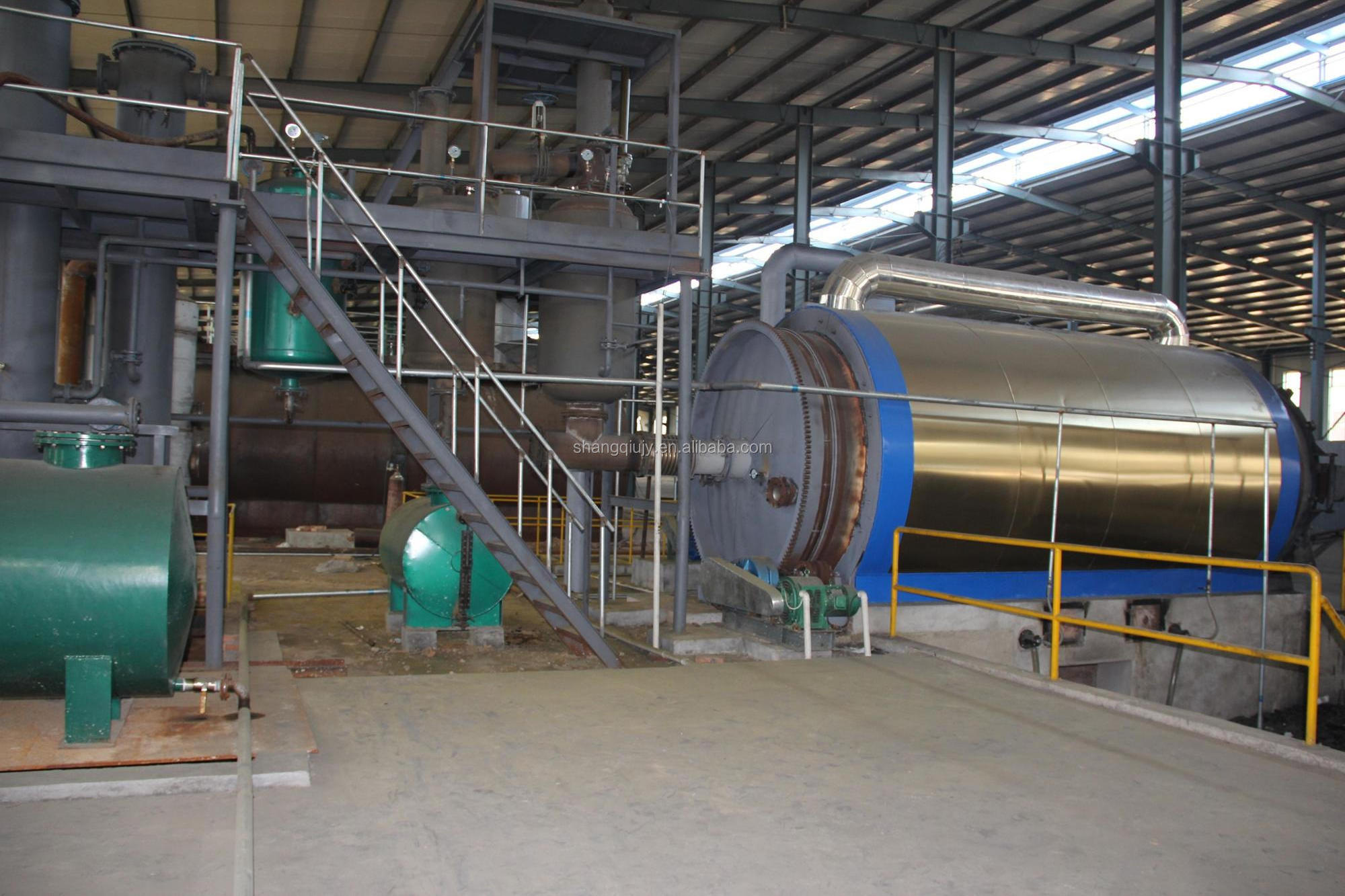 Waste Crude Oil Refinery Distillation Plant Pyrolysis Oil To Diesel Distillation Plant