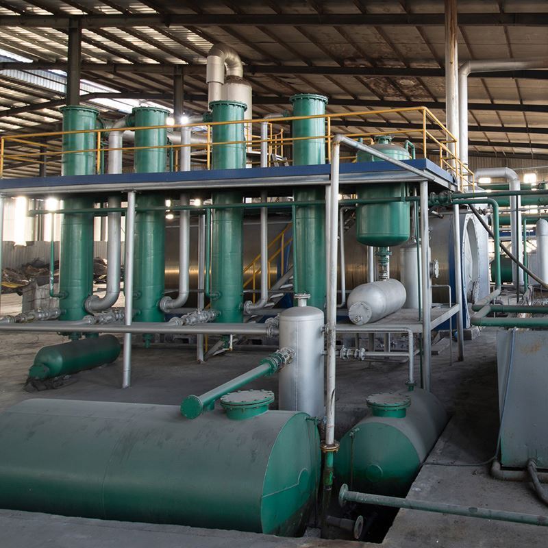 Refine Machine Waste Motor Oil Refinery Distillation Crude Oil Process Plant For Sale