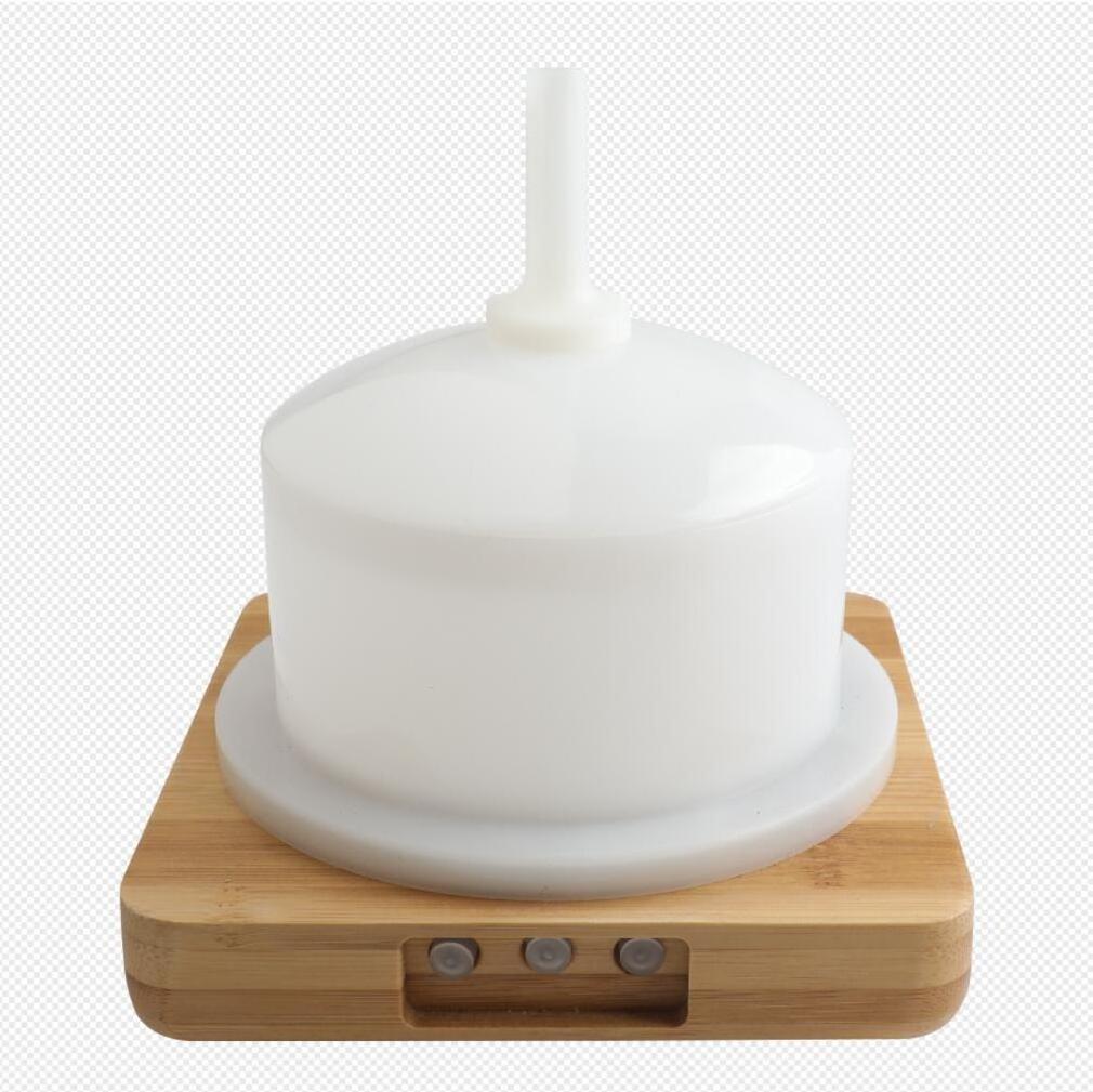 Hot sale real wood bamboo 300ml fragrance scent essential oil diffuser Aroma air humidifier with warm white night light