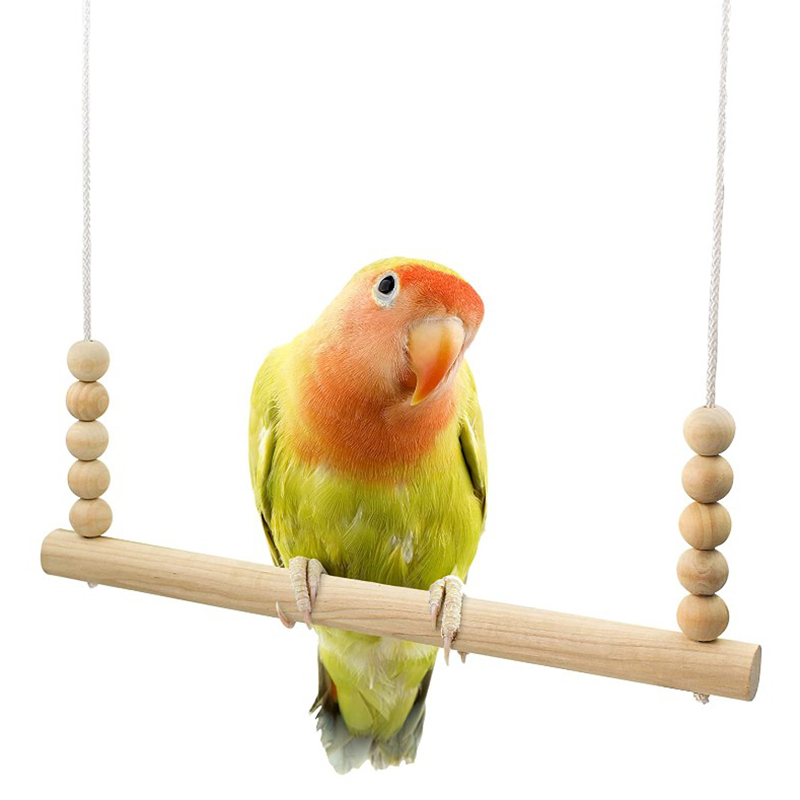 Wooden Hen Swing Chicken Stand Perch Swing Toys  Chickens Bird Parrot Used In The Coop chicken perching stand