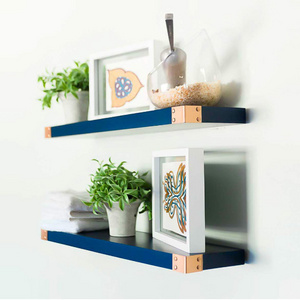 Storage Racks Shelving Units Dark Blue Wall Decorative Storage Board Wall Mount Shelf Floating Wall Shelves Home Decor