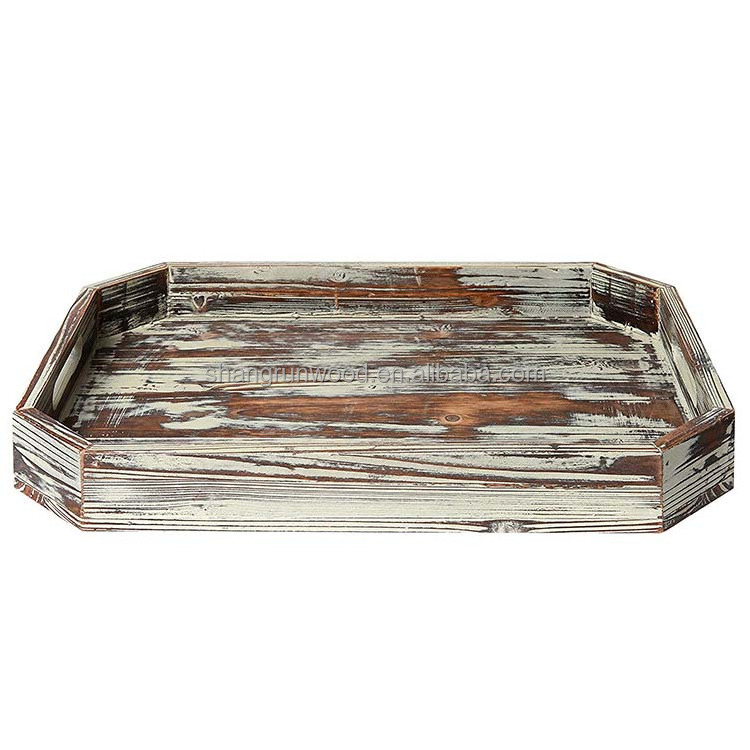 Vintage Bar Tv Dinner Tray Serving Wooden Tray Table Sublimation Blanks Tung Wooden Acacia Wood Serving Trays Set For Food