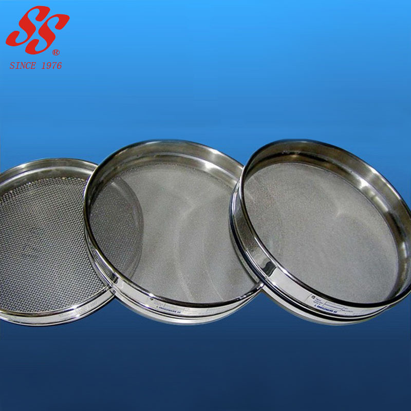 10 20 50 100 150 200 250 500 600 micron stainless steel flour mesh standard Laboratory Test Sieve/soil sieve/sand sieve