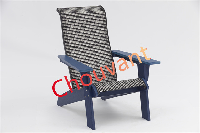 Outdoor furniture Garden lounge chair waterproof plastic Adirondack chair Patio plastic wood chair HIPS customization