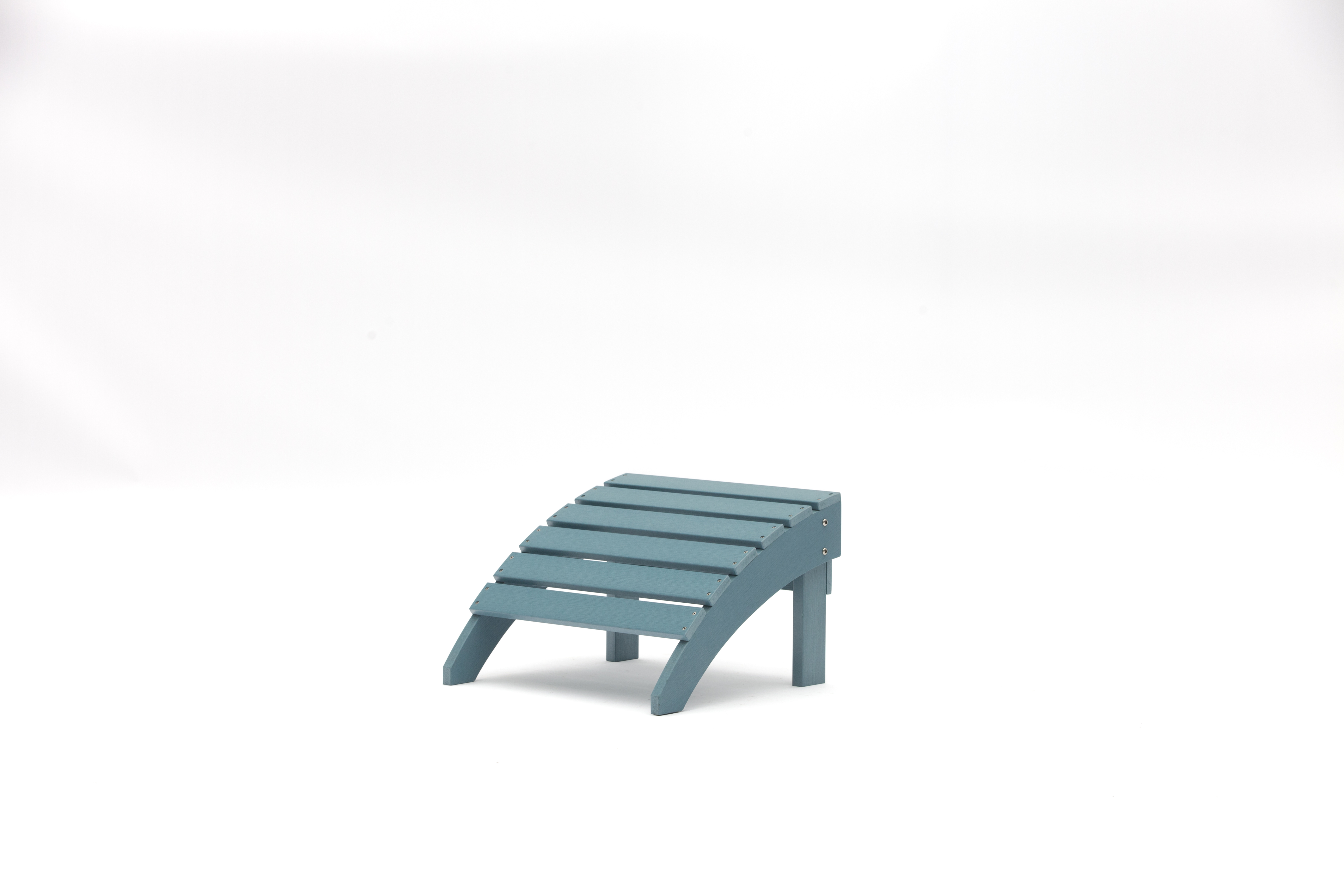 CHOUVANT high quality outdoor plastic wood PS adirondack chair cupholder footrest with wholesale price manufacturer directly